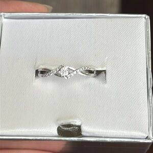 6.75, Platinum and Diamond Ring